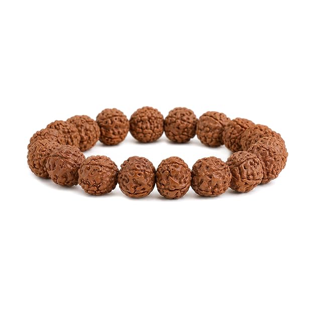 5 Mukhi Rudraksha Bracelet – Peace, Focus & Spiritual Balance