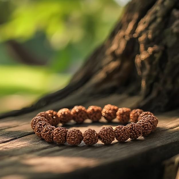 5 Mukhi Rudraksha Bracelet – Peace, Focus & Spiritual Balance
