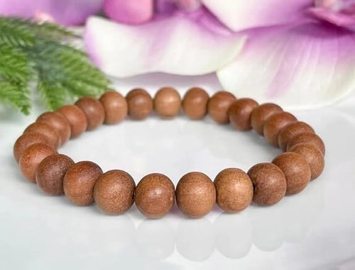 Anandam Wood Bracelet – Natural, Traditional & Peaceful