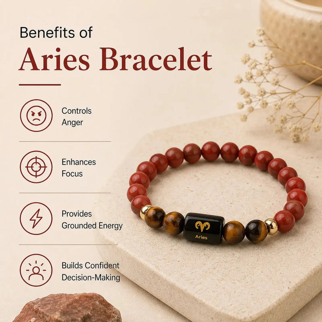 ♈ Aries Zodiac Bracelet – Courage, Confidence & Leadership