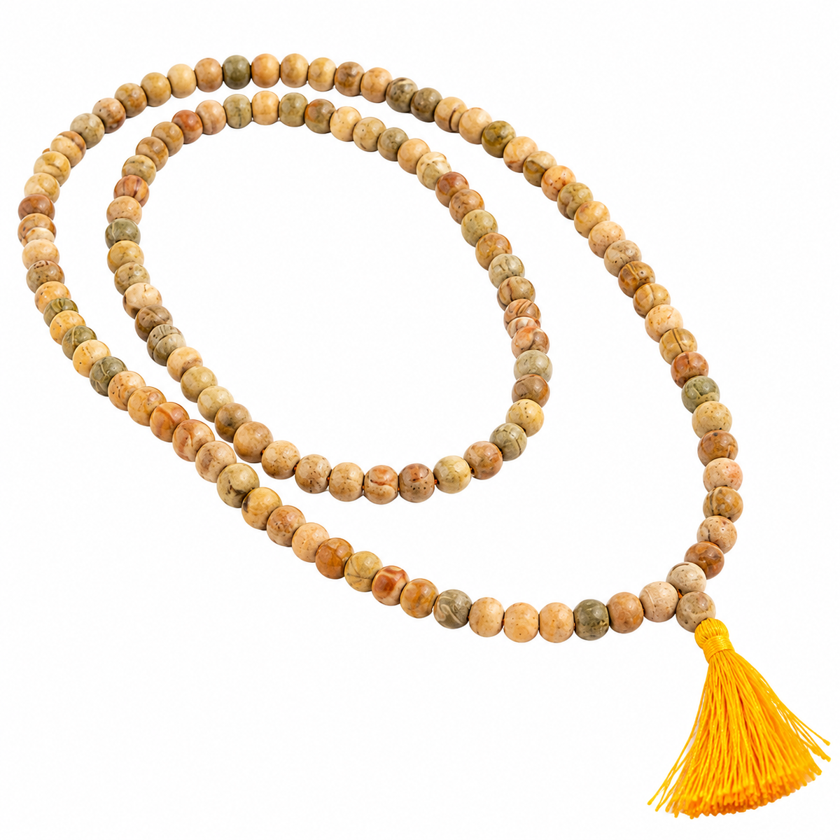 Original Kapoor Mala 108 Beads for Meditation & Spiritual Growth