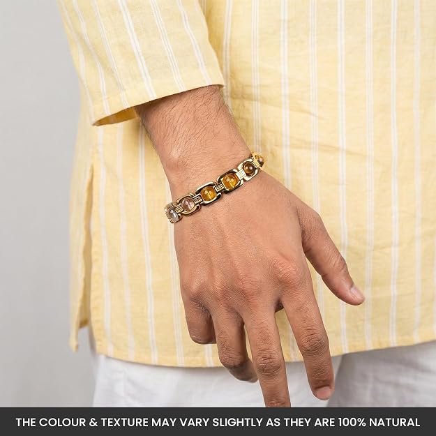 Dhan Yog Gold Metal Bracelet – Wealth, Prosperity & Abundance