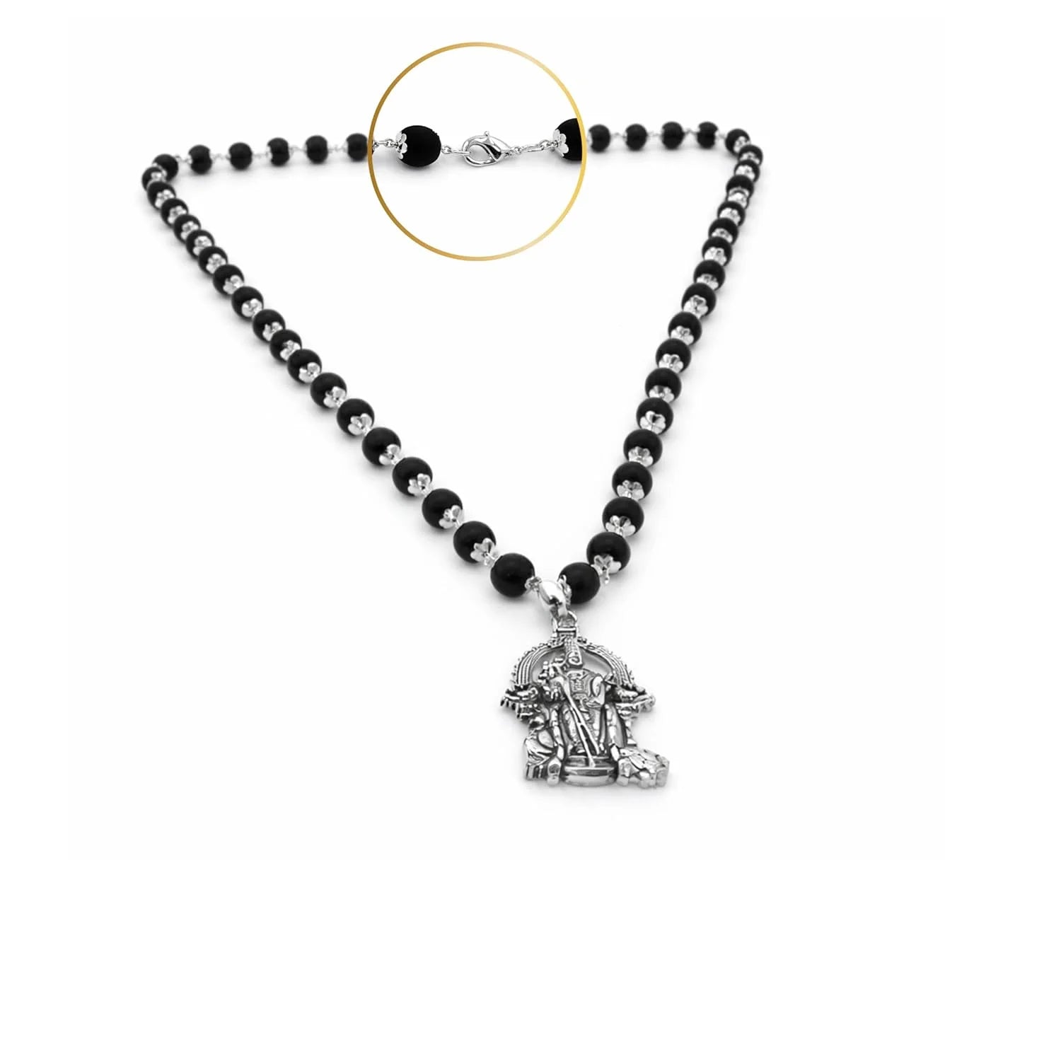 Divine Lord Murugan Pendant Silver