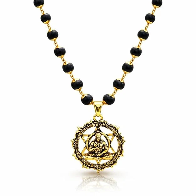 Gold Plated Karungali Necklace