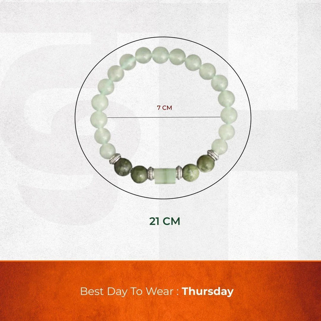 Green Aventurine Bracelet – Luck, Prosperity & Positive Energy