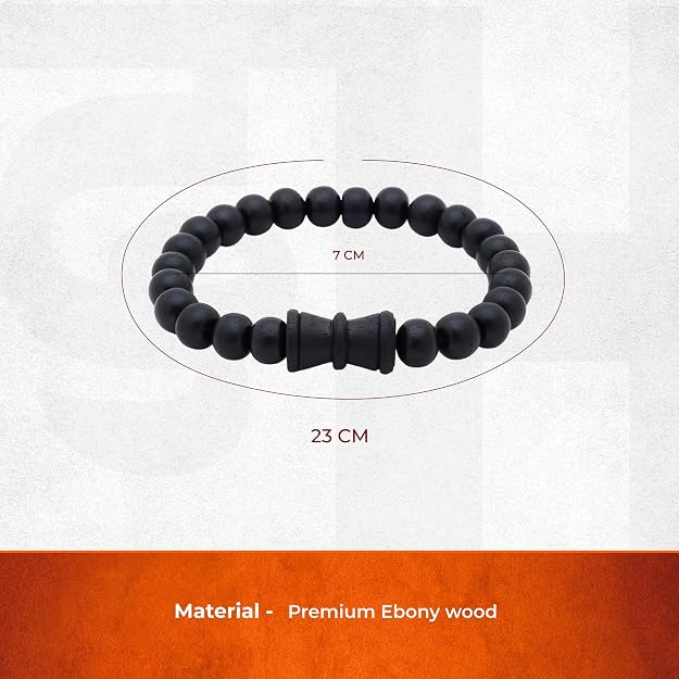 🕉️ Hindu Karungali Mala Bracelet – Traditional Spiritual Protection