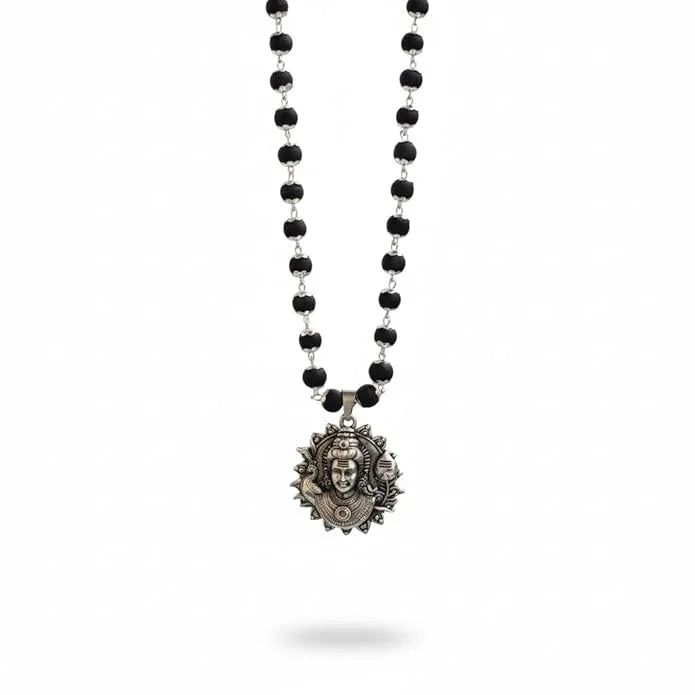 Karungali Murugan Vetri Vel Necklace