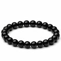 Natural Black Tourmaline Bracelet – Protection, Grounding