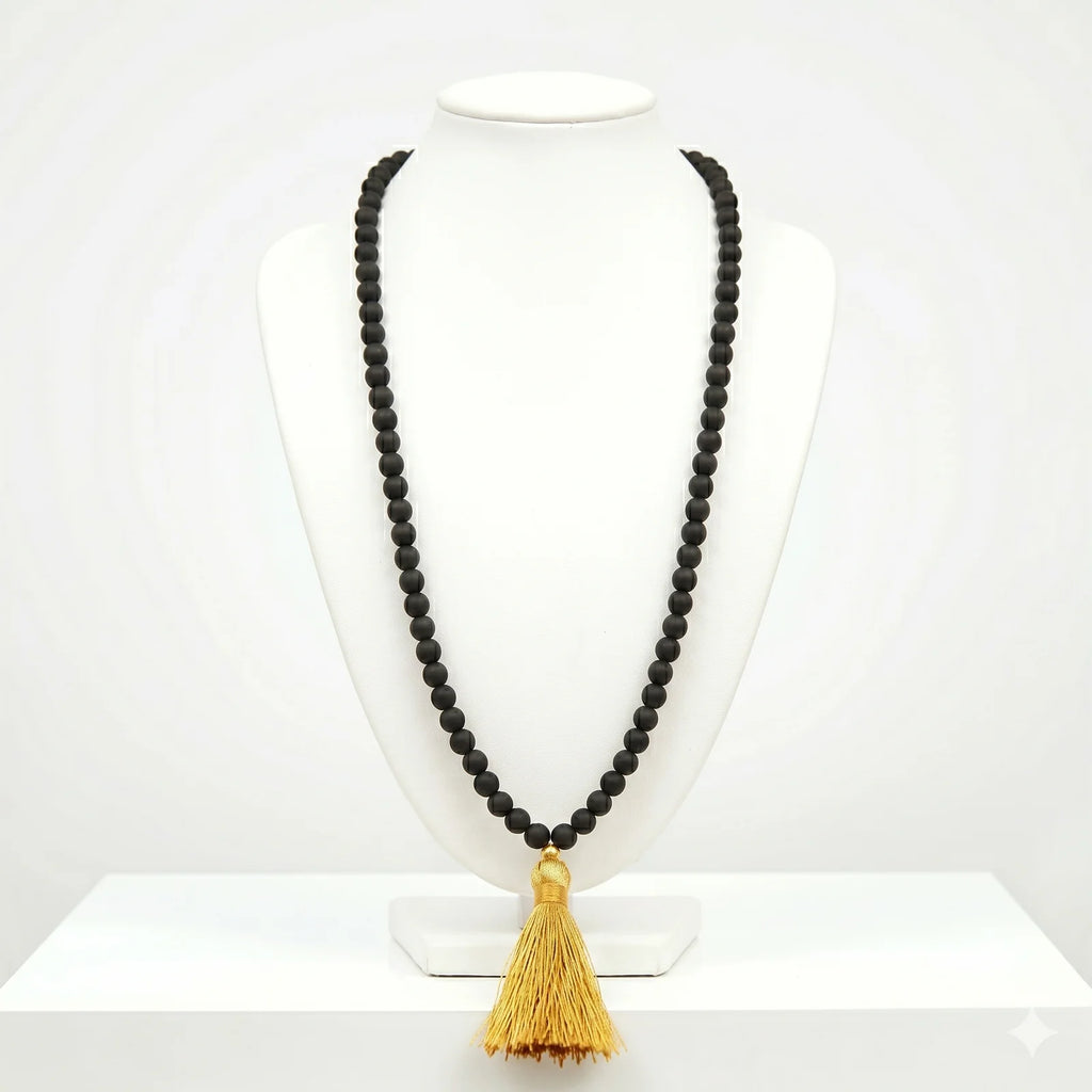 Original Karungali Mala 108 Beads | Authentic Ebony Wood Japa Mala