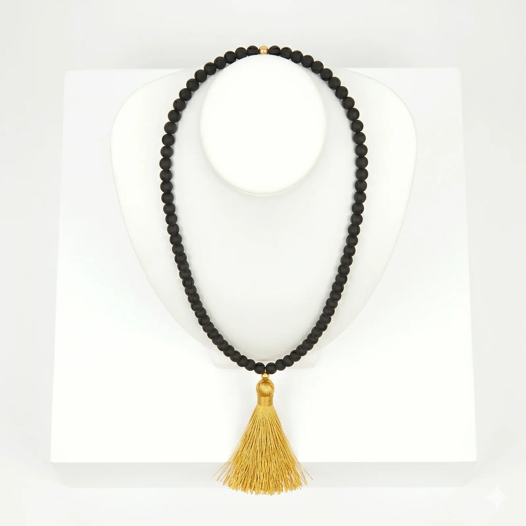 Original Karungali Mala 108 Beads | Authentic Ebony Wood Japa Mala