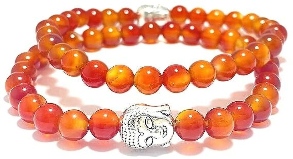 Stone Crystal Buddha Bracelet – Peace, Balance & Positive Energy