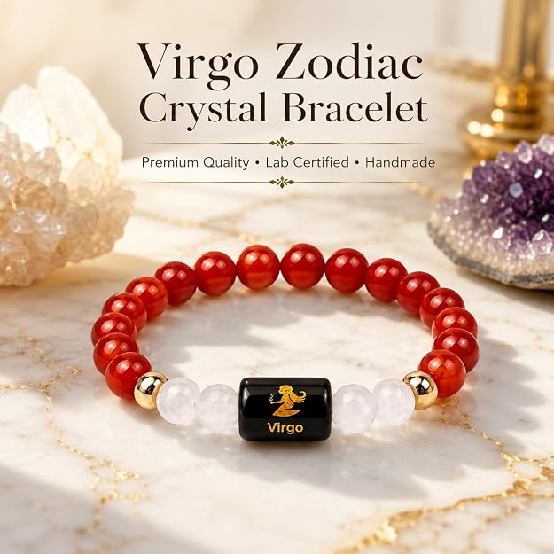Virgo Zodiac Bracelet – Balance, Wisdom & Confidence